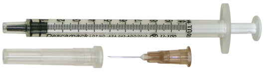 Seringa de Insulina com Agulha 13 x 4,5mm