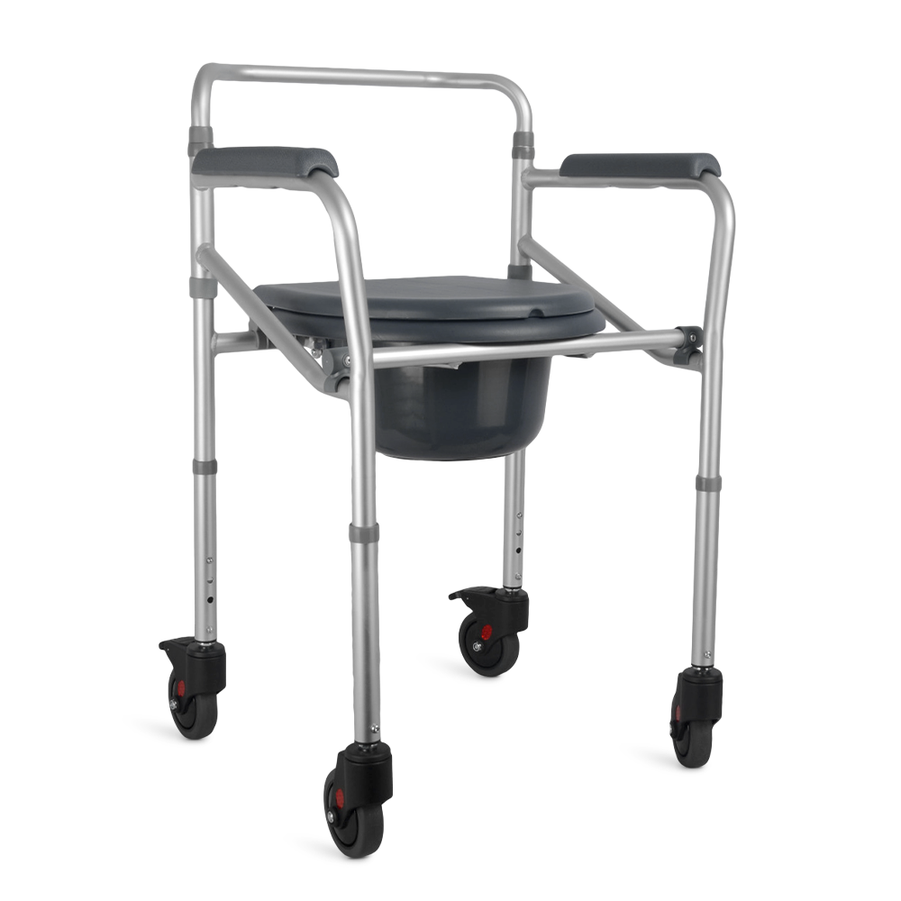 SC100 – Cadeira de Banho Alumínio 100kg Desmontável