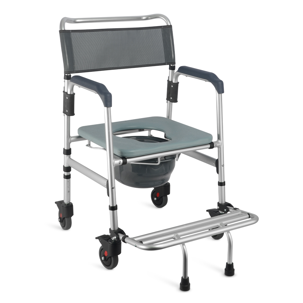 SC101 – Cadeira de Banho Alumínio 135kg Desmontável